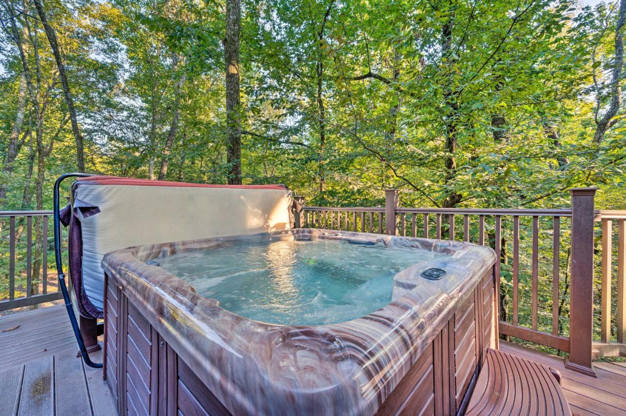 Creekside Broken Bow Cabin With Hot Tub And Fire Pit! Stephens Gap Экстерьер фото