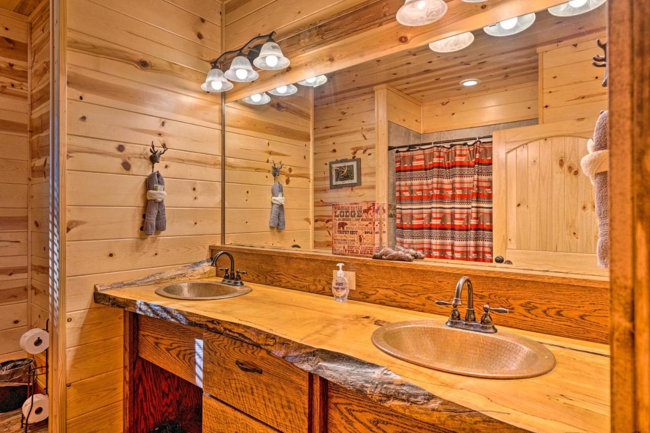 Creekside Broken Bow Cabin With Hot Tub And Fire Pit! Stephens Gap Экстерьер фото