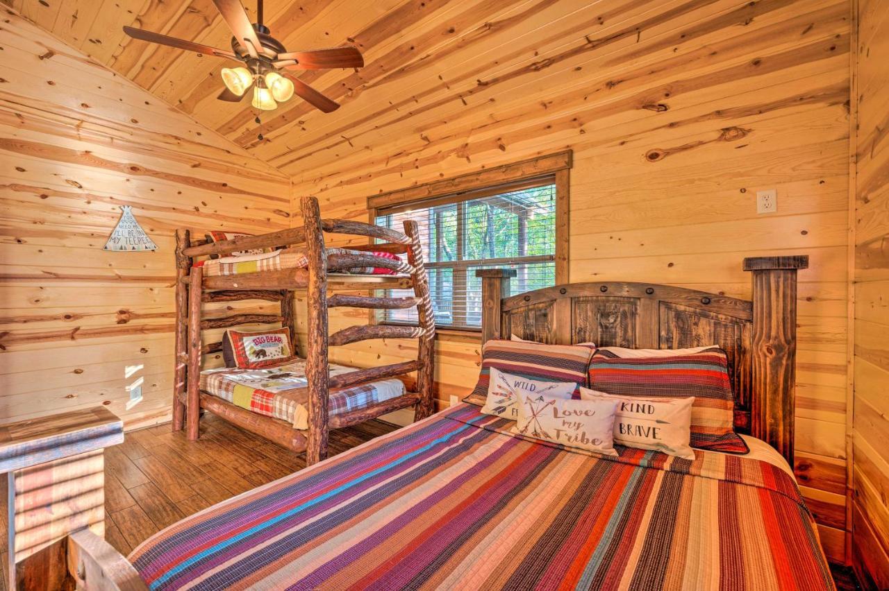 Creekside Broken Bow Cabin With Hot Tub And Fire Pit! Stephens Gap Экстерьер фото