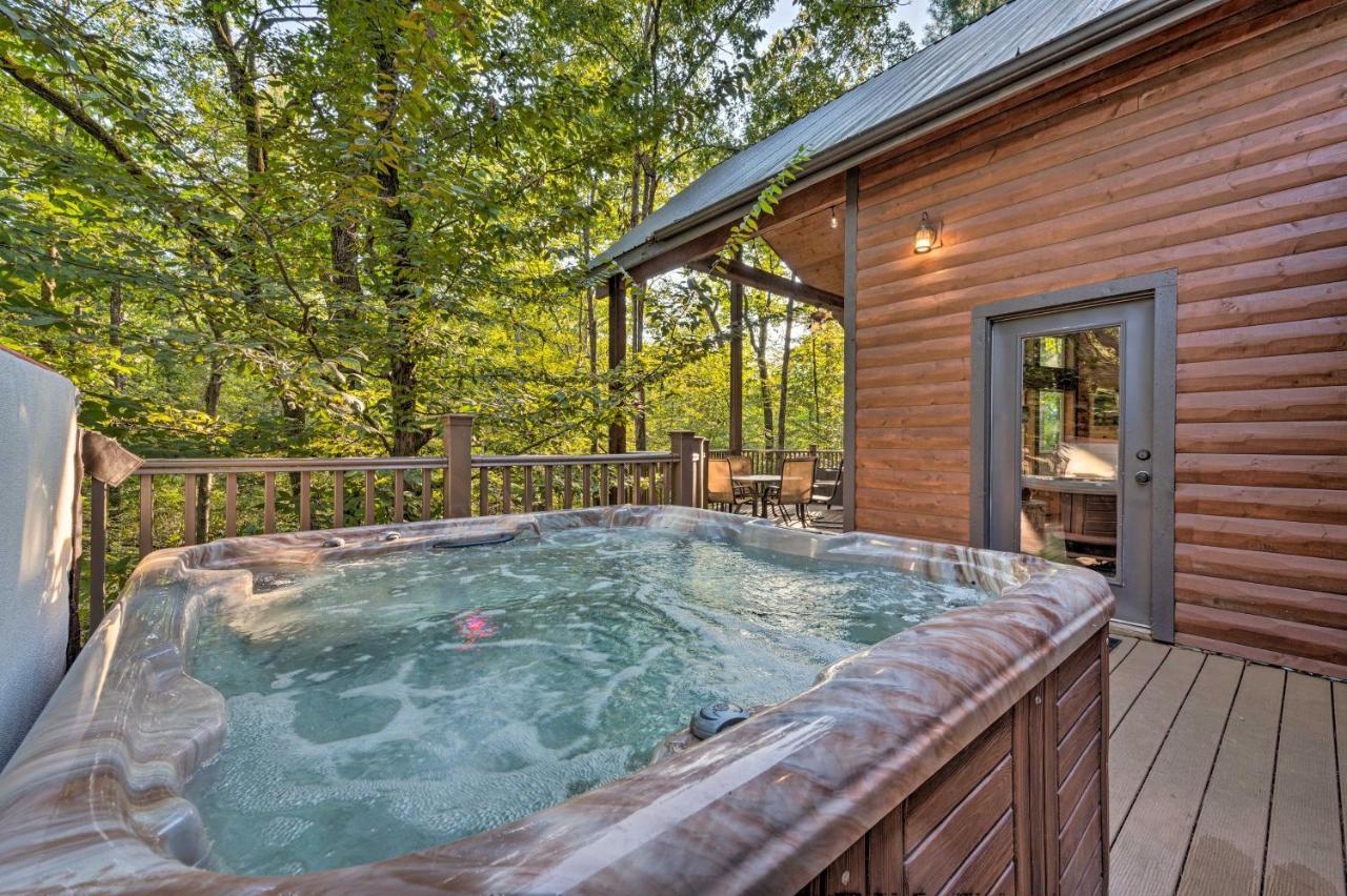 Creekside Broken Bow Cabin With Hot Tub And Fire Pit! Stephens Gap Экстерьер фото